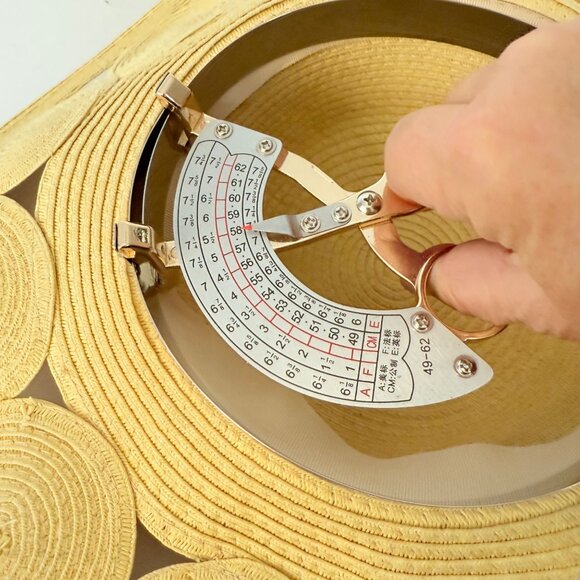 Oversized Wide Brim Sun Hat Straw Circle Resort Fashion Cruise Chic Kate Landry - Picture 13 of 15